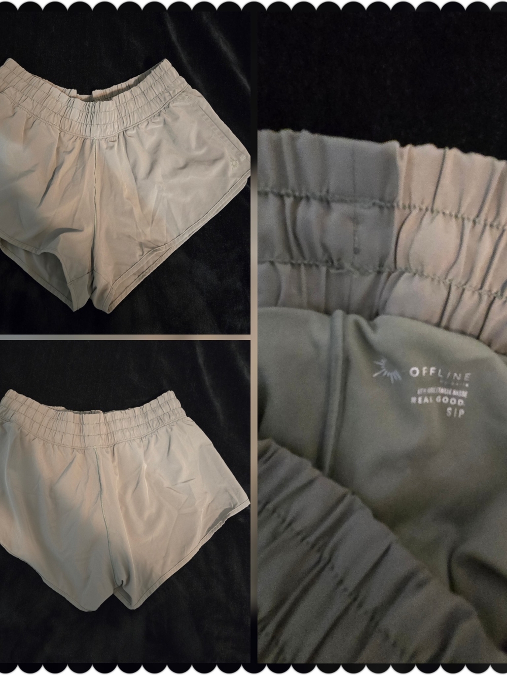 aerie Women’s Athletic Lounge Shorts in Light Sage